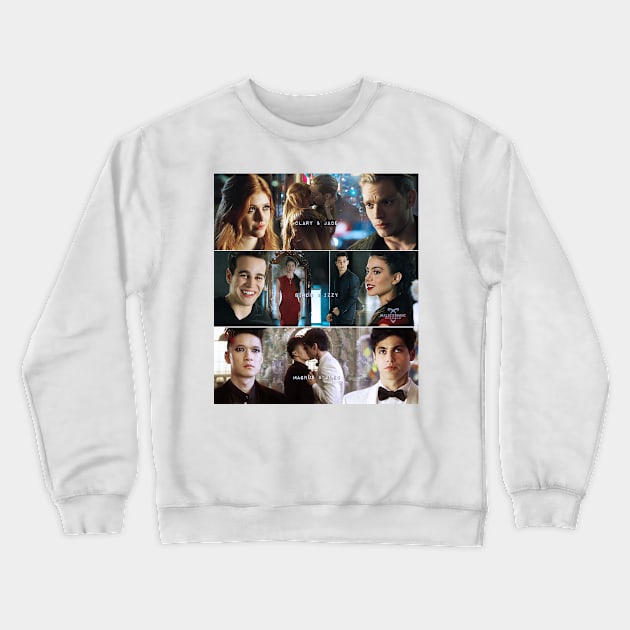 Shadowhunter Crewneck Sweatshirt by nathsmagic